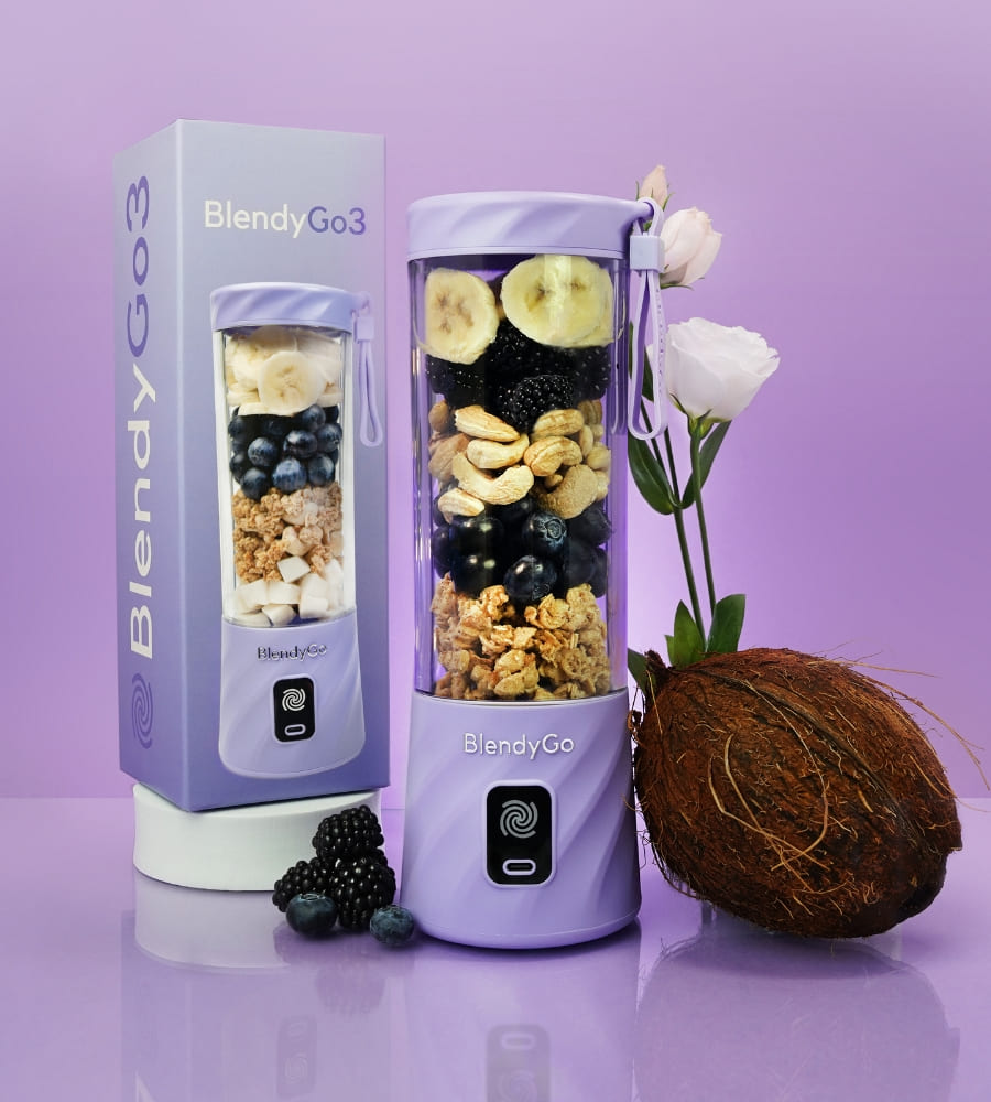 Blender bezprzewodowy blendygo 3 przenośny lawenda Blender bezprzewodowy blendygo 3 przenośny lawenda